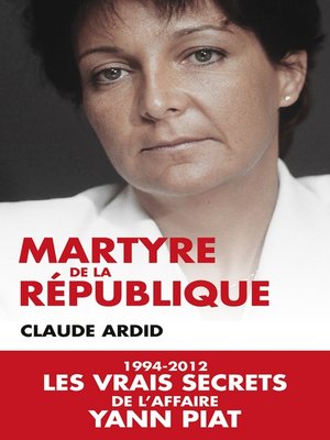 cover image of Martyre de la République